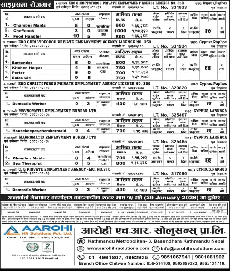 C. S PRIVATE EMPLOYMENT AGENCY - LIC. NO. 310 logo